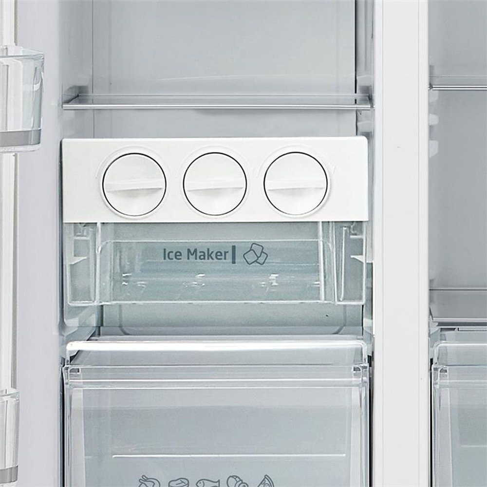 Refrigerador Midea Frost Free Side by Side 528 Litros Inox MD-RS587FGA041 ¿ 127 Volts