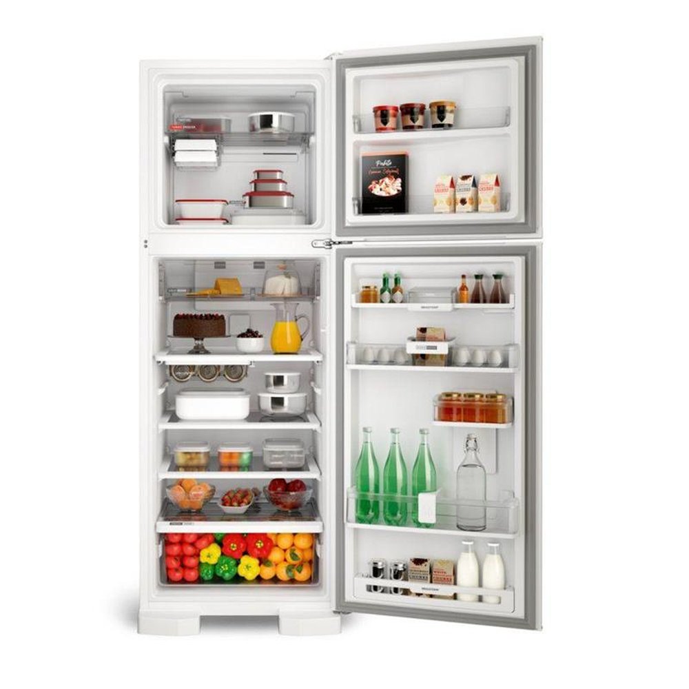 Refrigerador Brastemp Frost Free Duplex 375 Litros com Espaço Adapt Branco BRM45HB ¿ 220 Volts