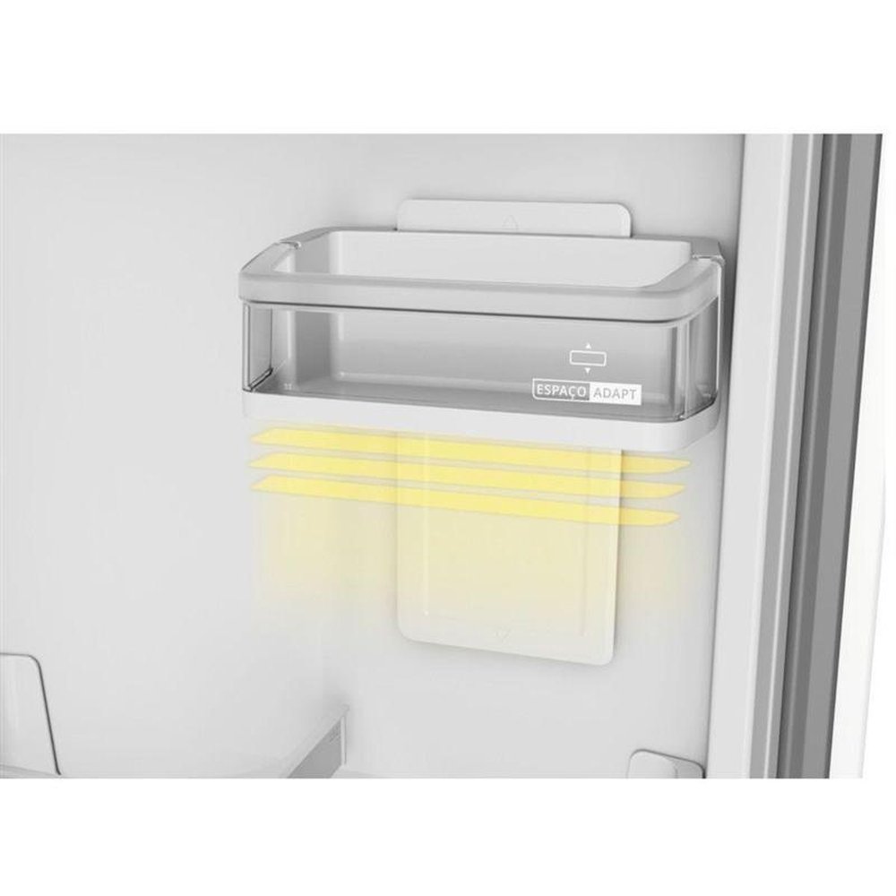 Refrigerador Brastemp Frost Free Duplex 375 Litros com Espaço Adapt Branco BRM45HB ¿ 220 Volts