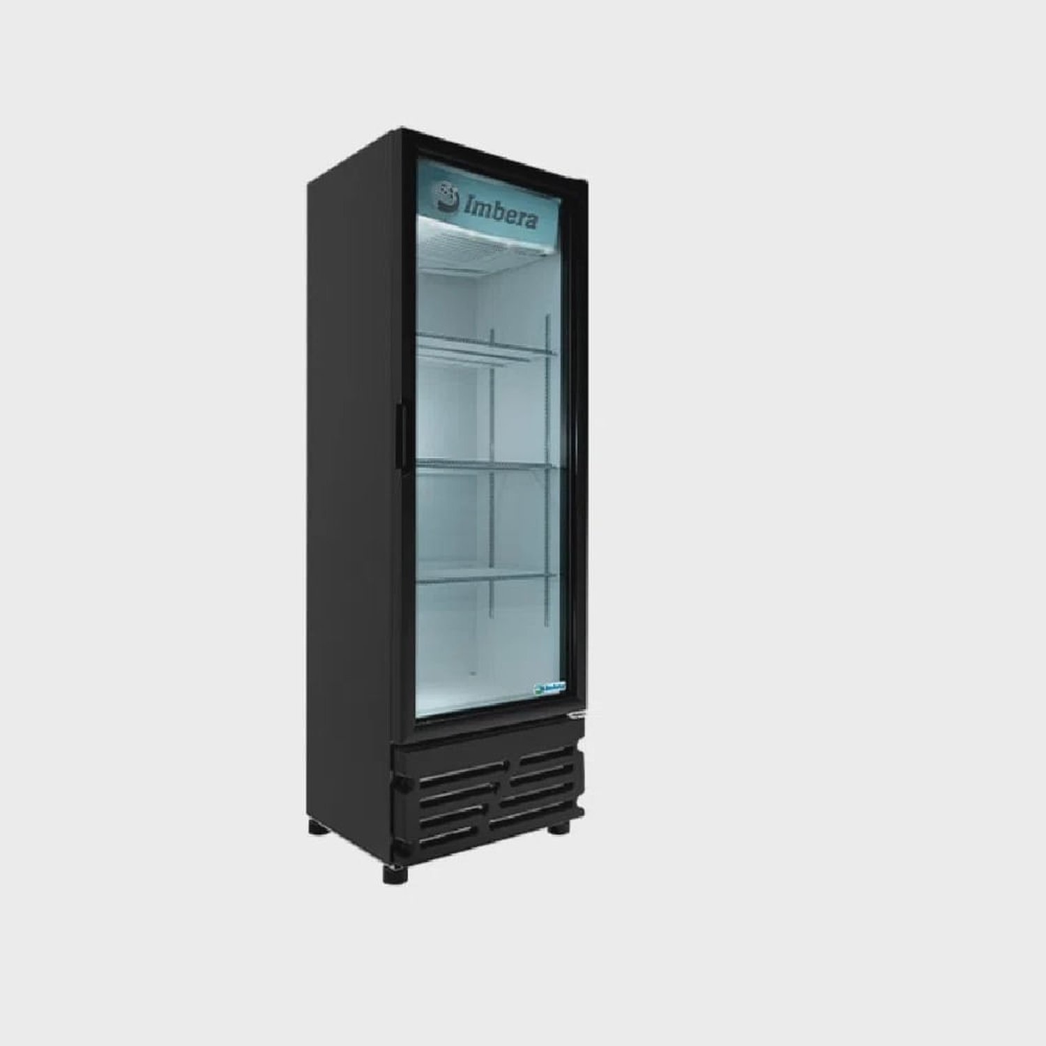 Refrigerador Vertical Imbera 454 Litros Preto Vrs16 - 220 Volts