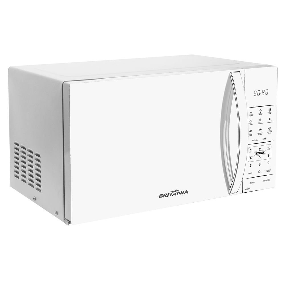 Micro-ondas Britânia 28 litros Branco BMO28BB - 127 Volts