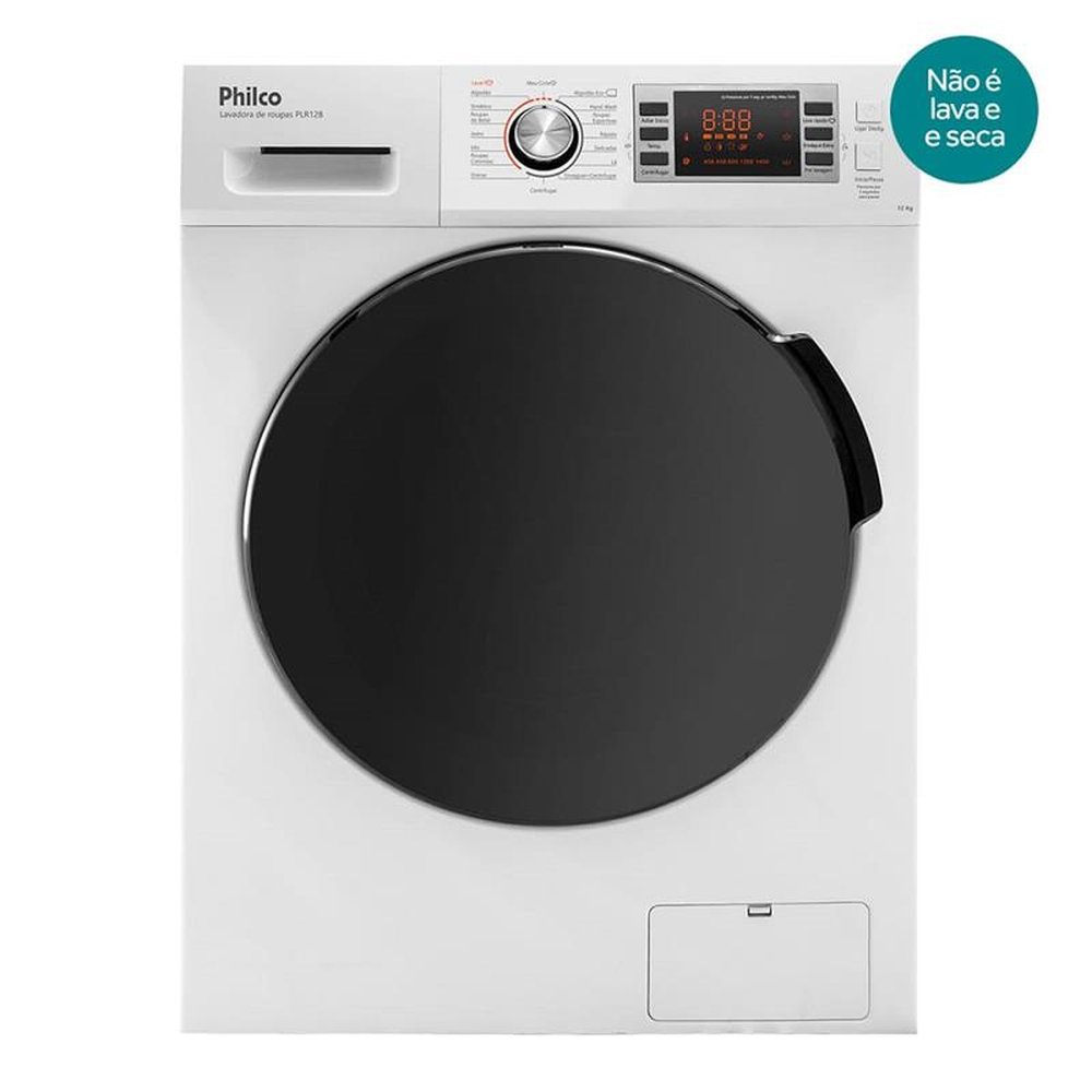 Lavadora de Roupas Philco Inverter 12Kg Branca PLR12B ¿ 220 Volts