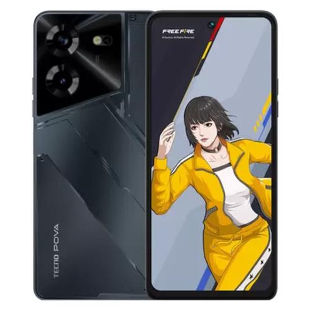 Tecno Pova 5 Dual SIM 256 GB Tela 6.78" Black 8 GB RAM