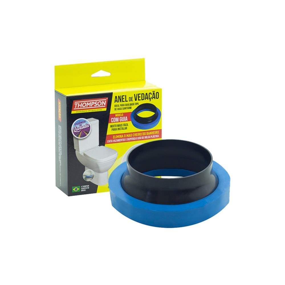 Anel Vedação Vaso Sanitario Cera C/Guia C10 Thompson