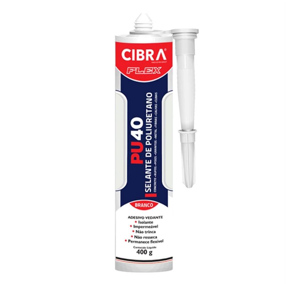 Selante Pu Branca 400G Pu40 Cibra