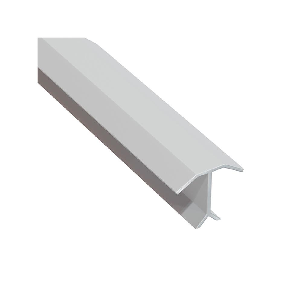 Cantoneira Aluminio Branca Sextavada/Piso 3M C10