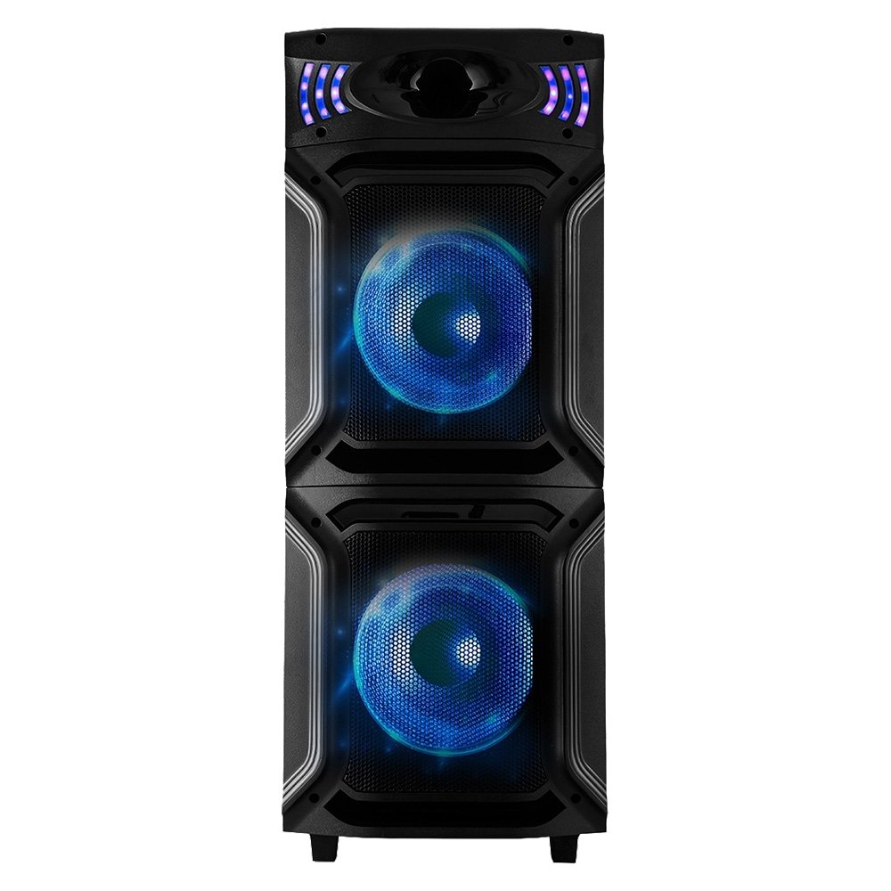 Caixa Amplificadora Acústica Philco PCX15000 - Bluetooh, USB/Auxiliar/SD, Rádio FM, 1500W RMS, Preto