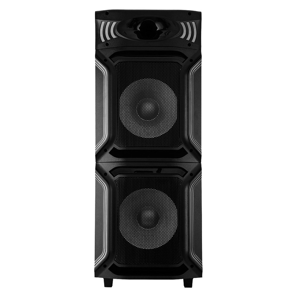 Caixa Amplificadora Acústica Philco PCX15000 - Bluetooh, USB/Auxiliar/SD, Rádio FM, 1500W RMS, Preto