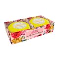 Estojo Bloom Rosas Ternura Com 2 Sabonetes 100g