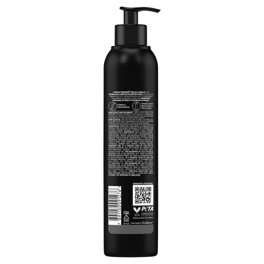 Sérum TRESemmé Brilho Lamelar 170ml