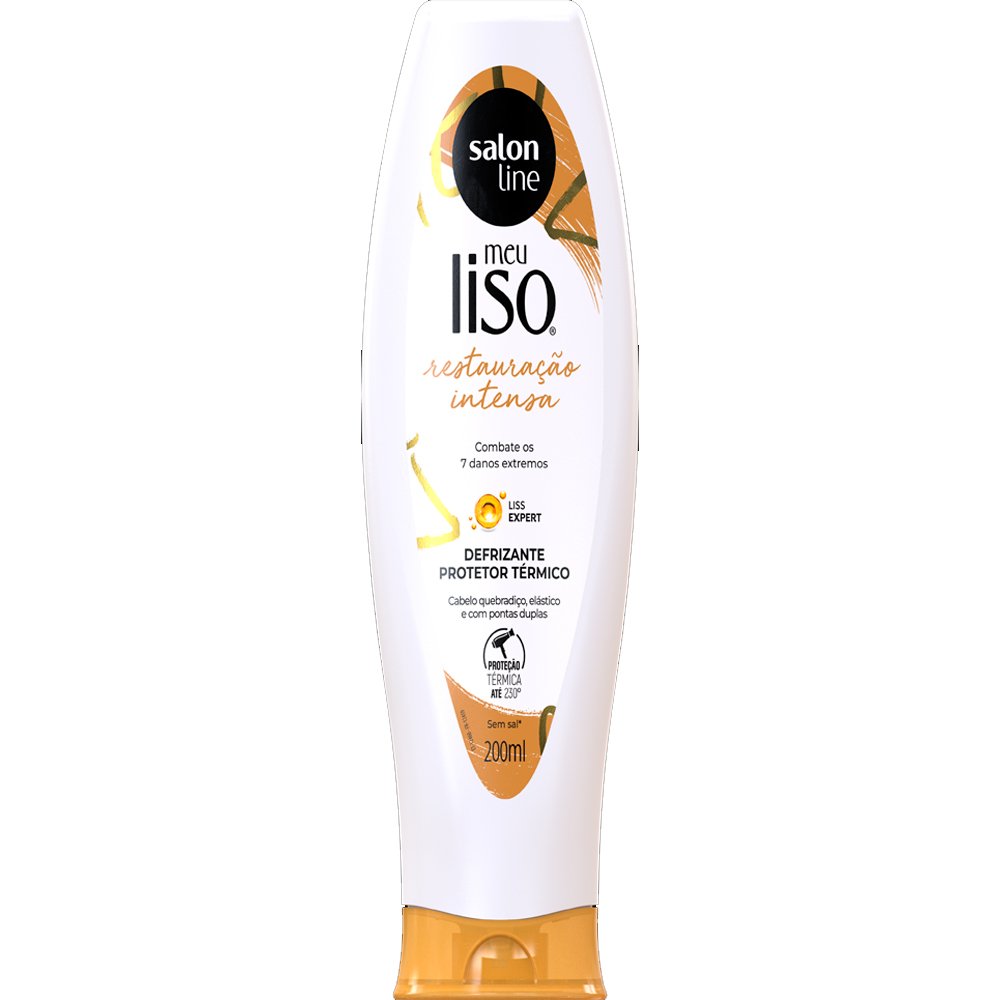 Defrizante Salon Line Protetor Termico Meu Liso 200ml