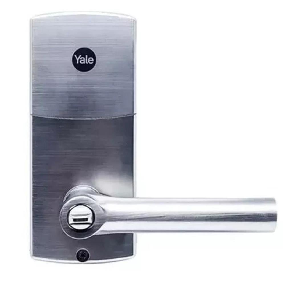 Fechadura Digital Ydl 120 Com Maçaneta, Senha E Chave - Yale