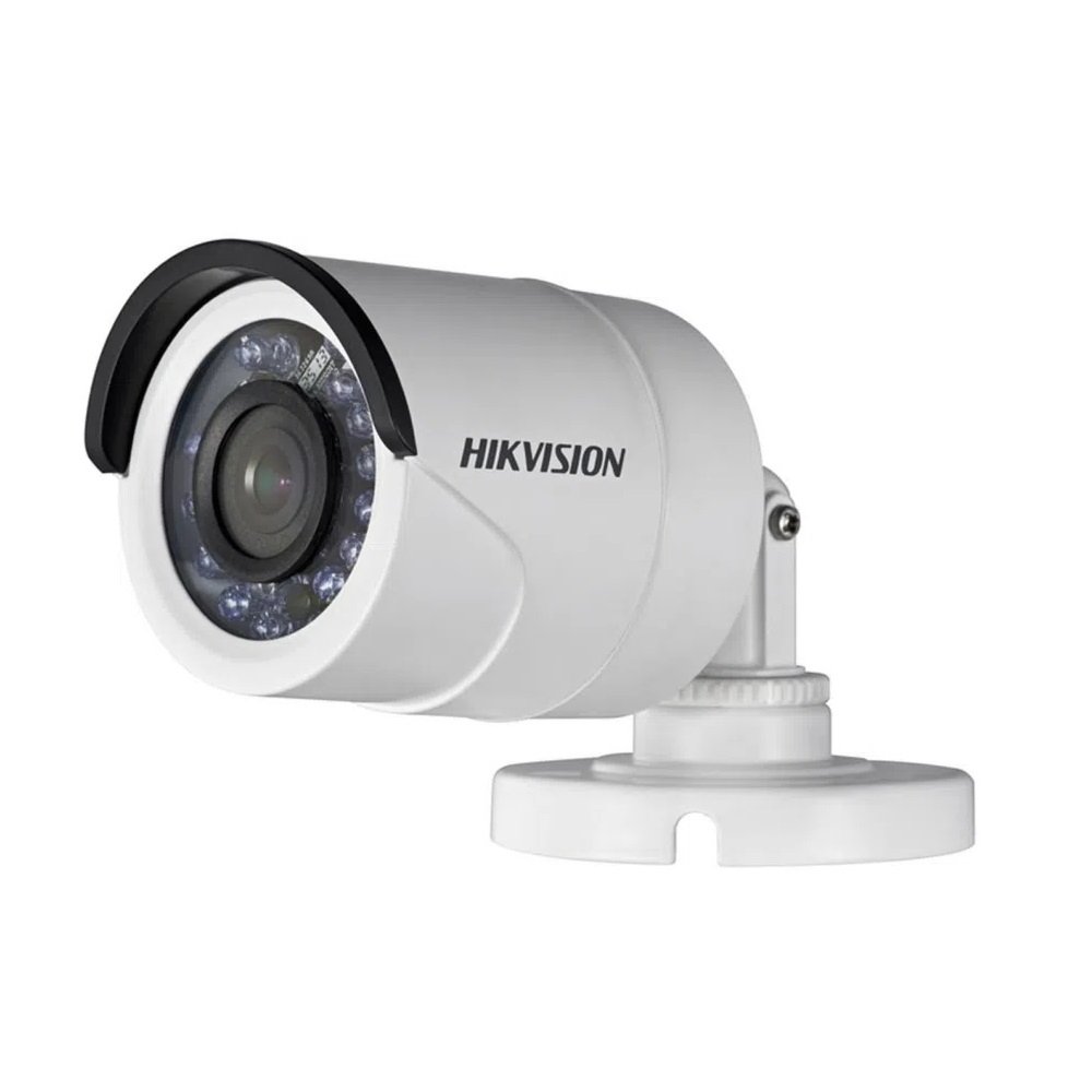 Camera Bullet Turbo HD 1.0MP 720p Hikvision DS-2CE16C0T-IRP IP66 Lente 3.6mm