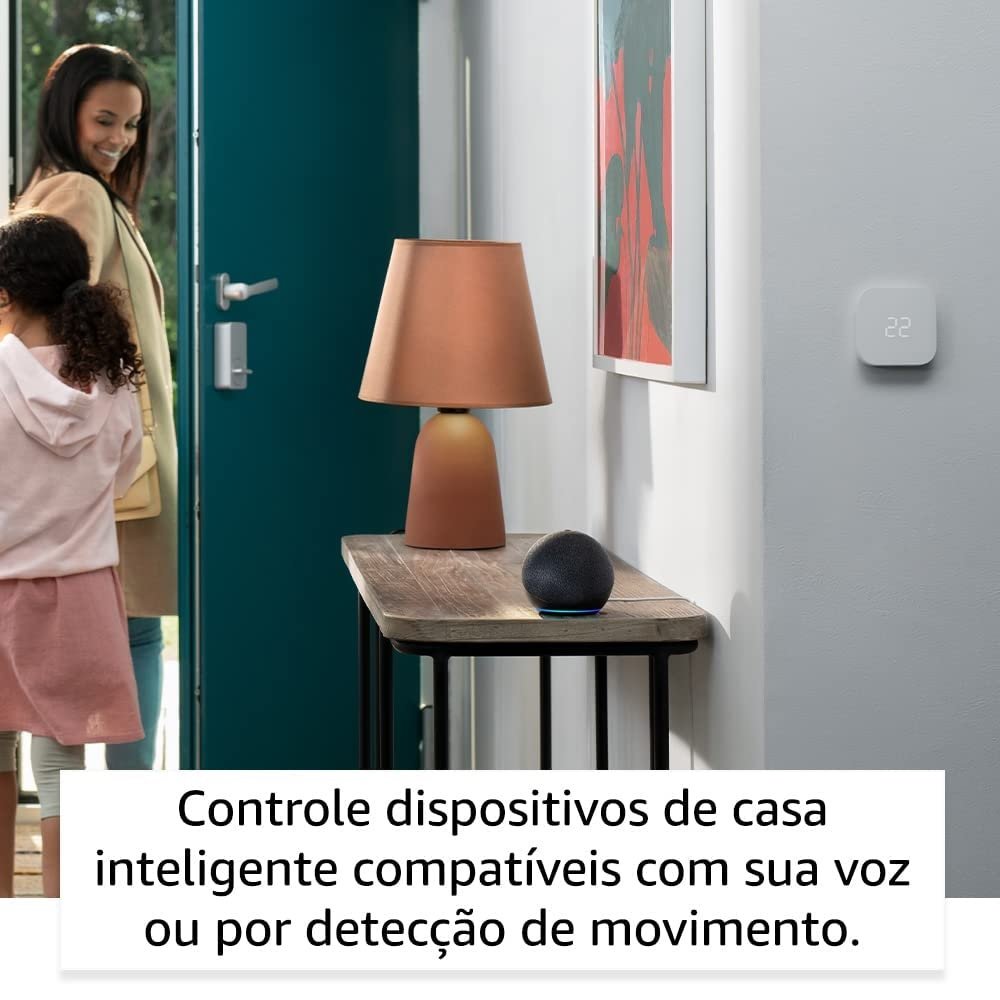 Echo Dot 5ª Geração, Smart Speaker Com Produto Alexa, Azul, Amazon