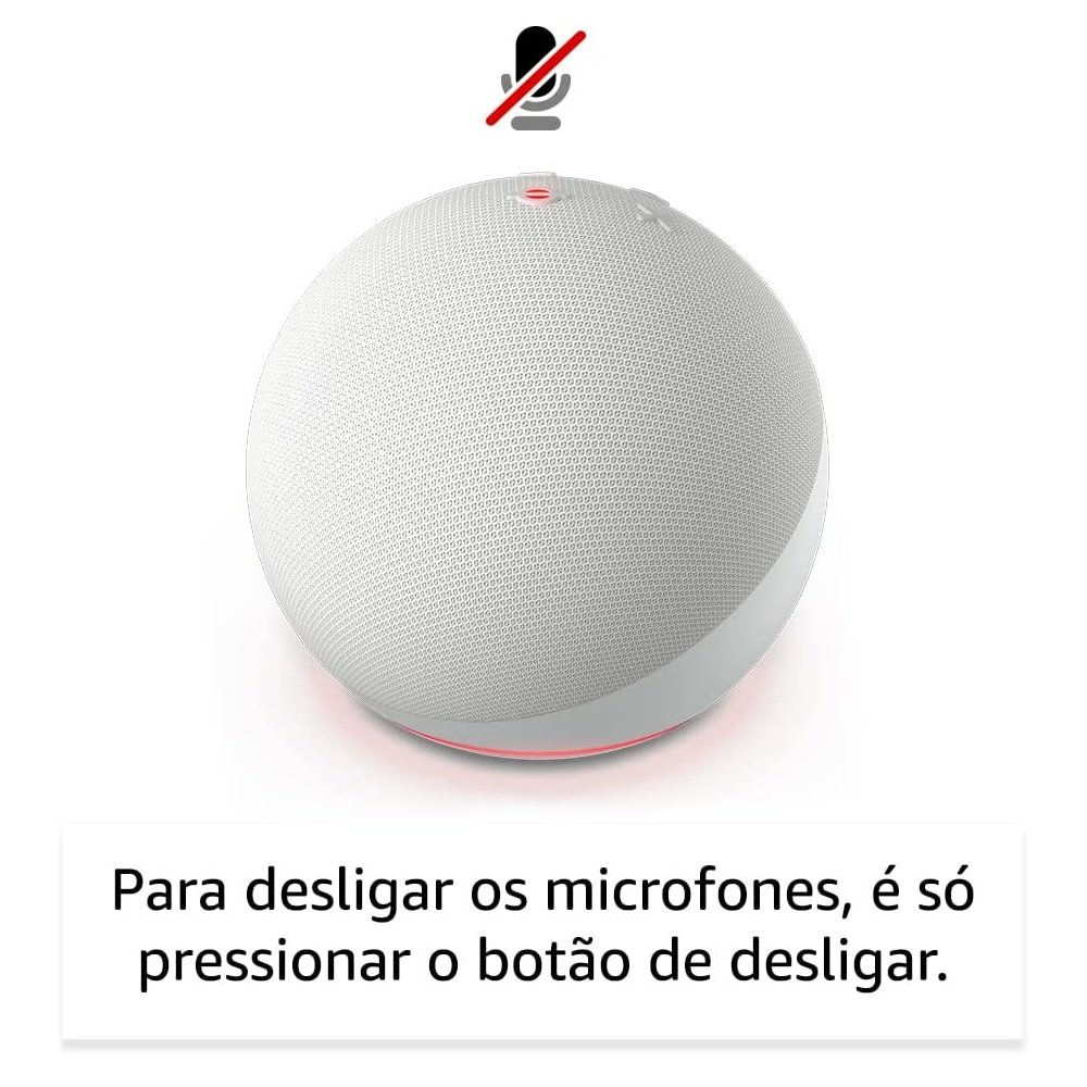 Echo Dot 5ª Geração, Smart Speaker Com Produto Alexa, Azul, Amazon