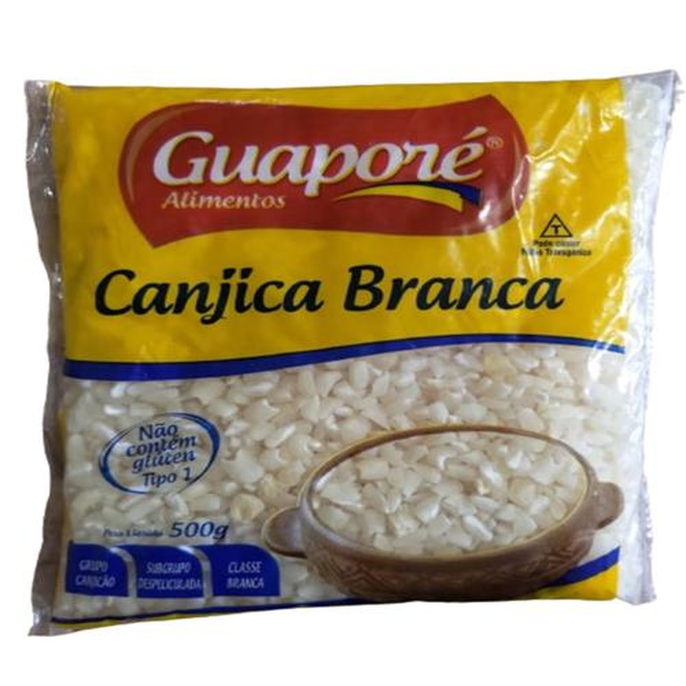 Canjica De Milho Branco Guaporé 500G