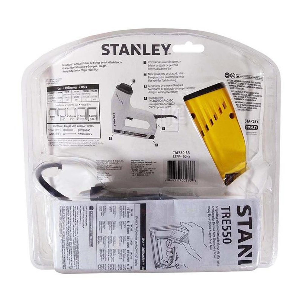 Grampeador Elétrico 220V Tre550-B2 Stanley