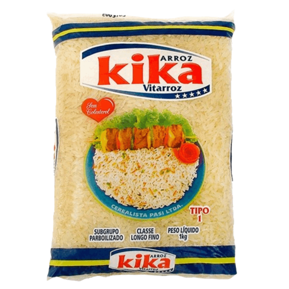 Arroz Kika Parboilizado 30x1KG
