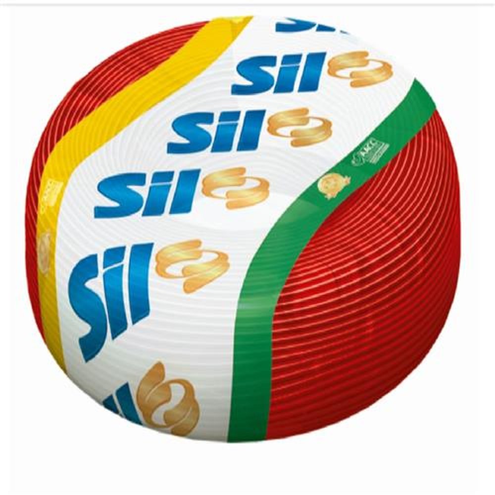 Cabo Flex 750V 6mm Vermelho Bobina 100 Metros - Sil