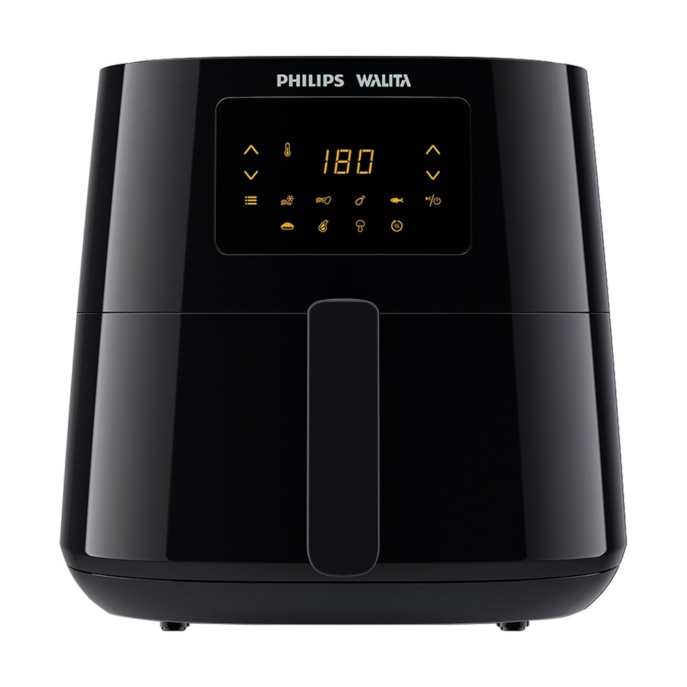Fritadeira Air-Fryer Philips Walita Essential XL RI9270 - Desligamento Automático, Digital LED, Preto, 110V