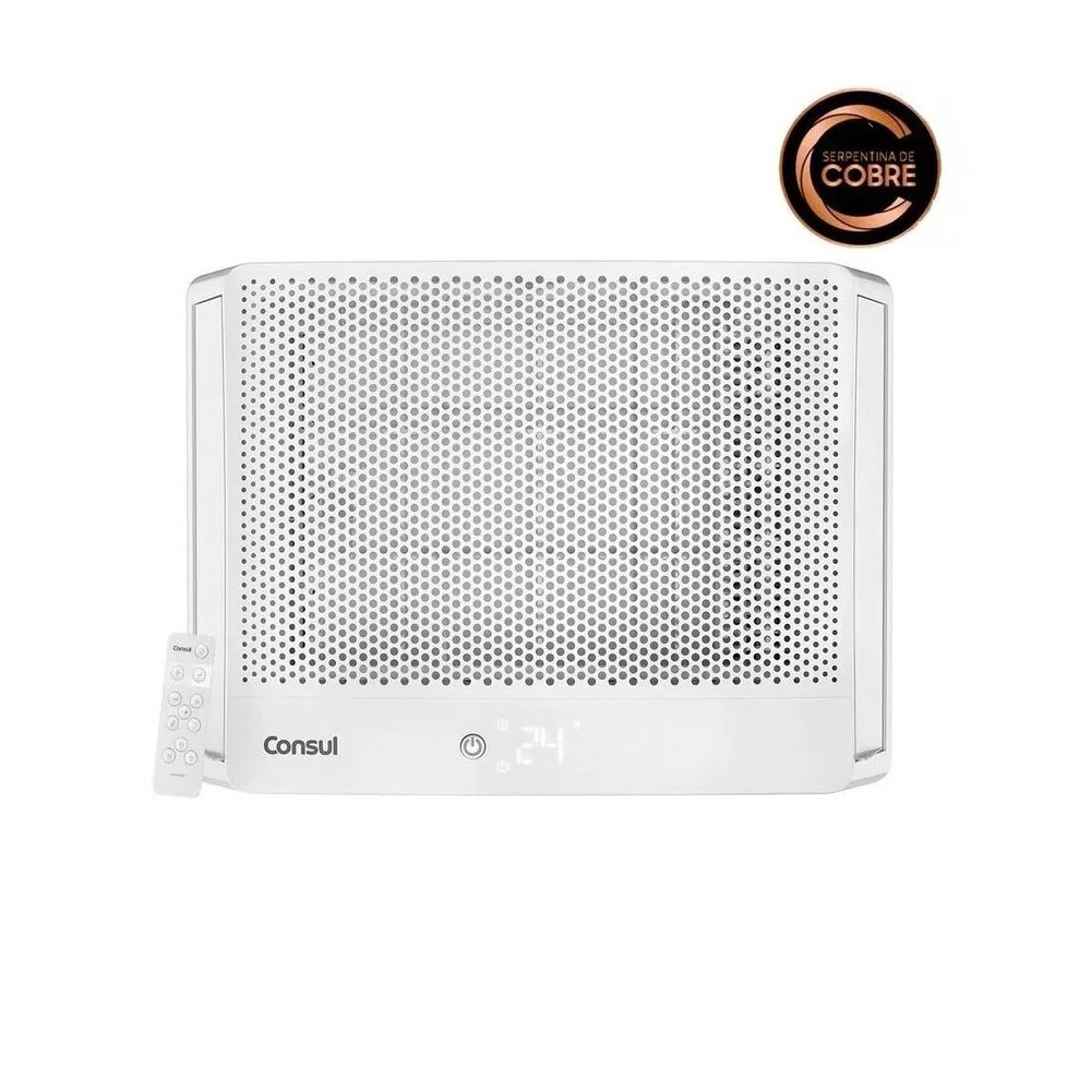 Ar Condicionado De Janela Consul 10.000 BTU/h Frio Inverter Eletronico Branco CCK10BBXNA - Bivolt
