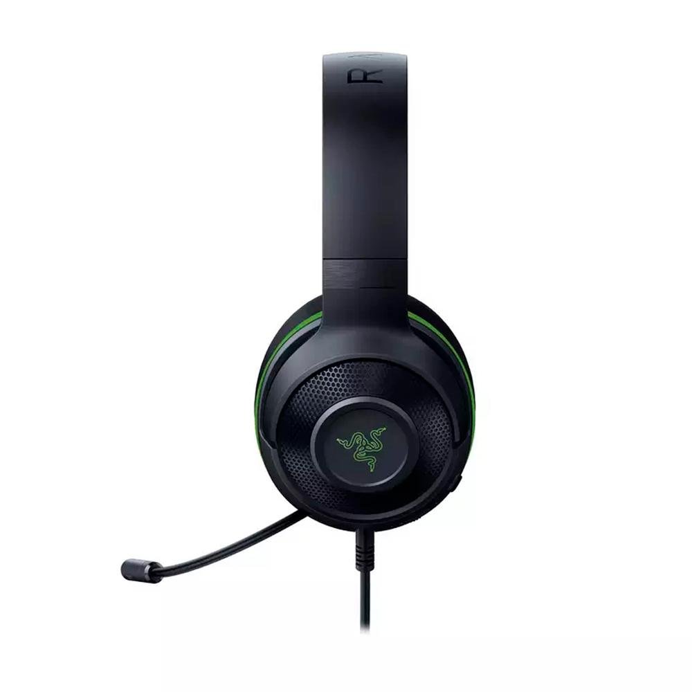 Headset Razer Kraken X For Console - P3 - Black/Green - RZ0402890400