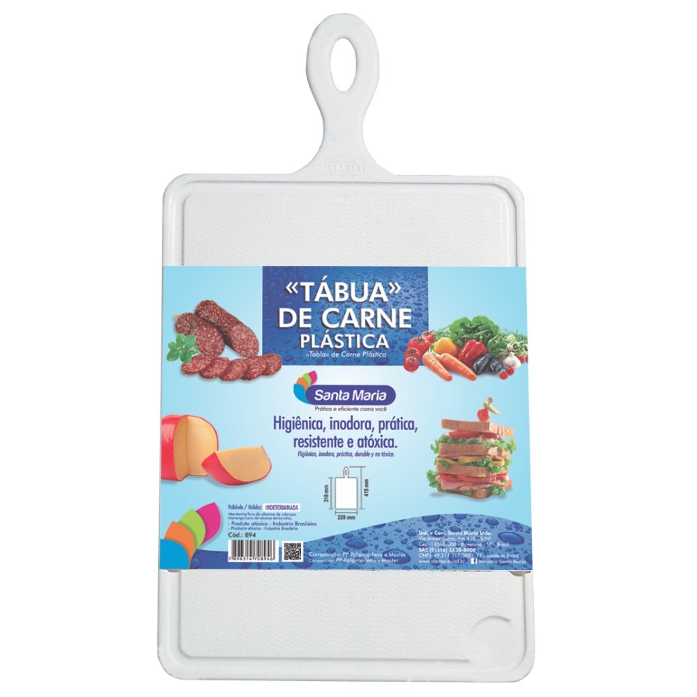 Caixa Com 12 Unidades De Tábua De Carne
