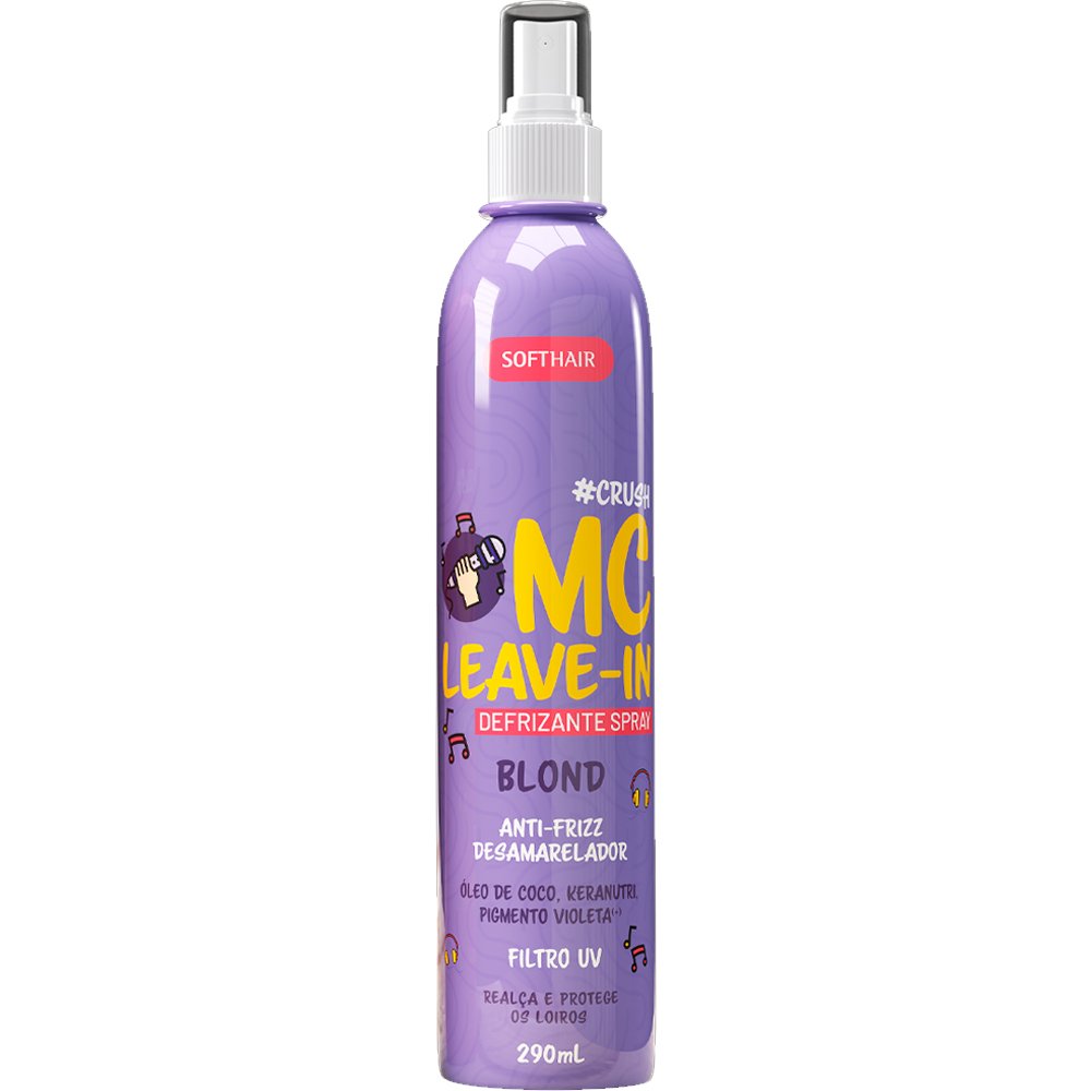 Defrizante Leave In Spray Soft Hair Blond Soft 290ml