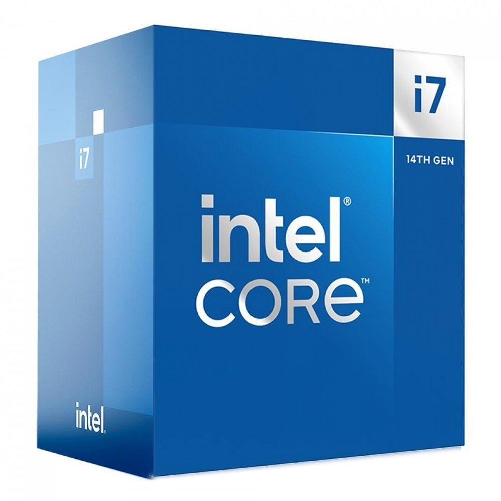 Processador Intel Core I7-14700 Lga1700, 20 Nucleos, 5.4 Ghz, 33 Mb Intel Smart Cache, Graficos Uhd Intel 770, Bx8071514700