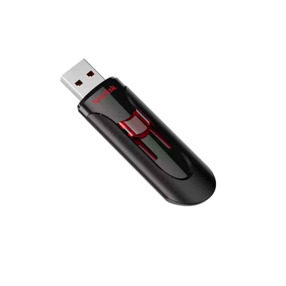 Pen Drive Sandisk Cruzer Glide Sdcz600 32gb Preto - Sdcz600-032g-g35