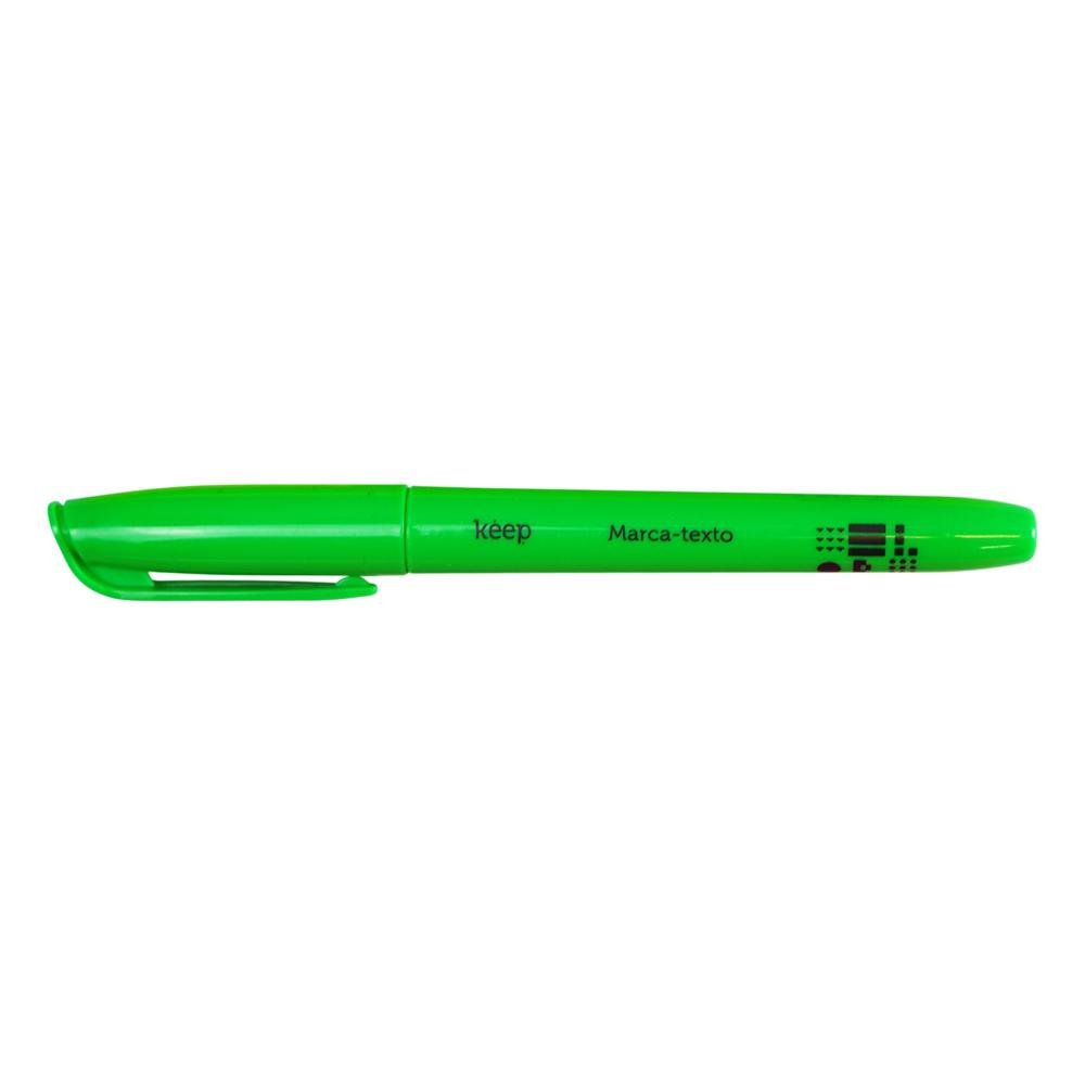 Marca Texto Verde Caixa Com 12 Unidades Keep - MR064