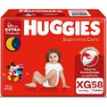 Fralda Huggies Supremecare Hiper Xg Com 58 Unidades