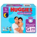 Fralda Roupa Huggies Tripla Protecao Mega G 28 Unidades