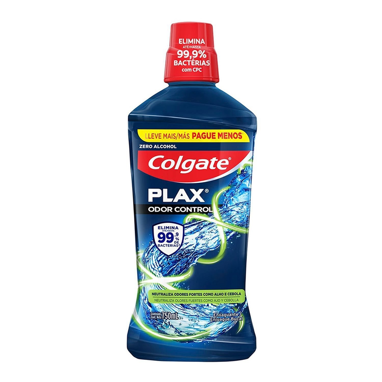 Enxaguante Bucal Plax Colgate Odor Control 750ml