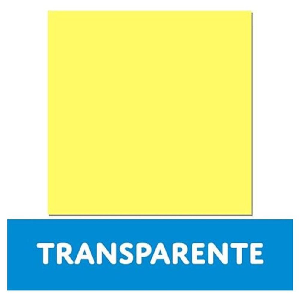 Bloco Adesivo Cis Stick Transparente Amarelo 75x75mm 50 Folhas