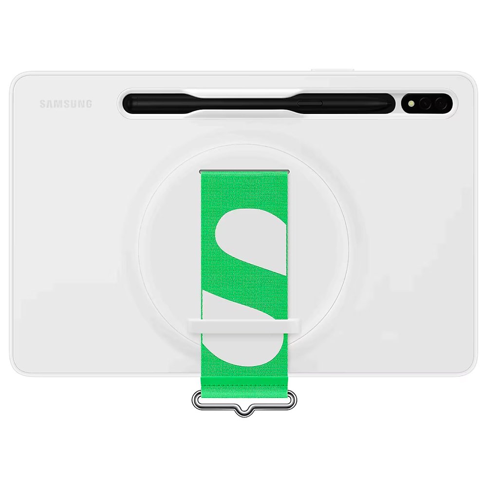 Capa Protetora Strap c/ cinta Galaxy Tab S8 Samsung Preta EF-GX700CBEGWW
