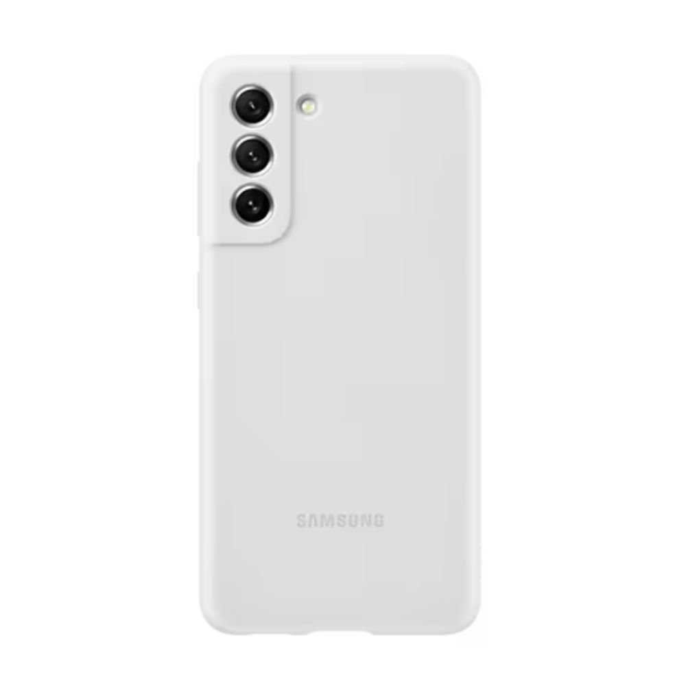Capa Samsung Silicone Branca Galaxy S21 Fe