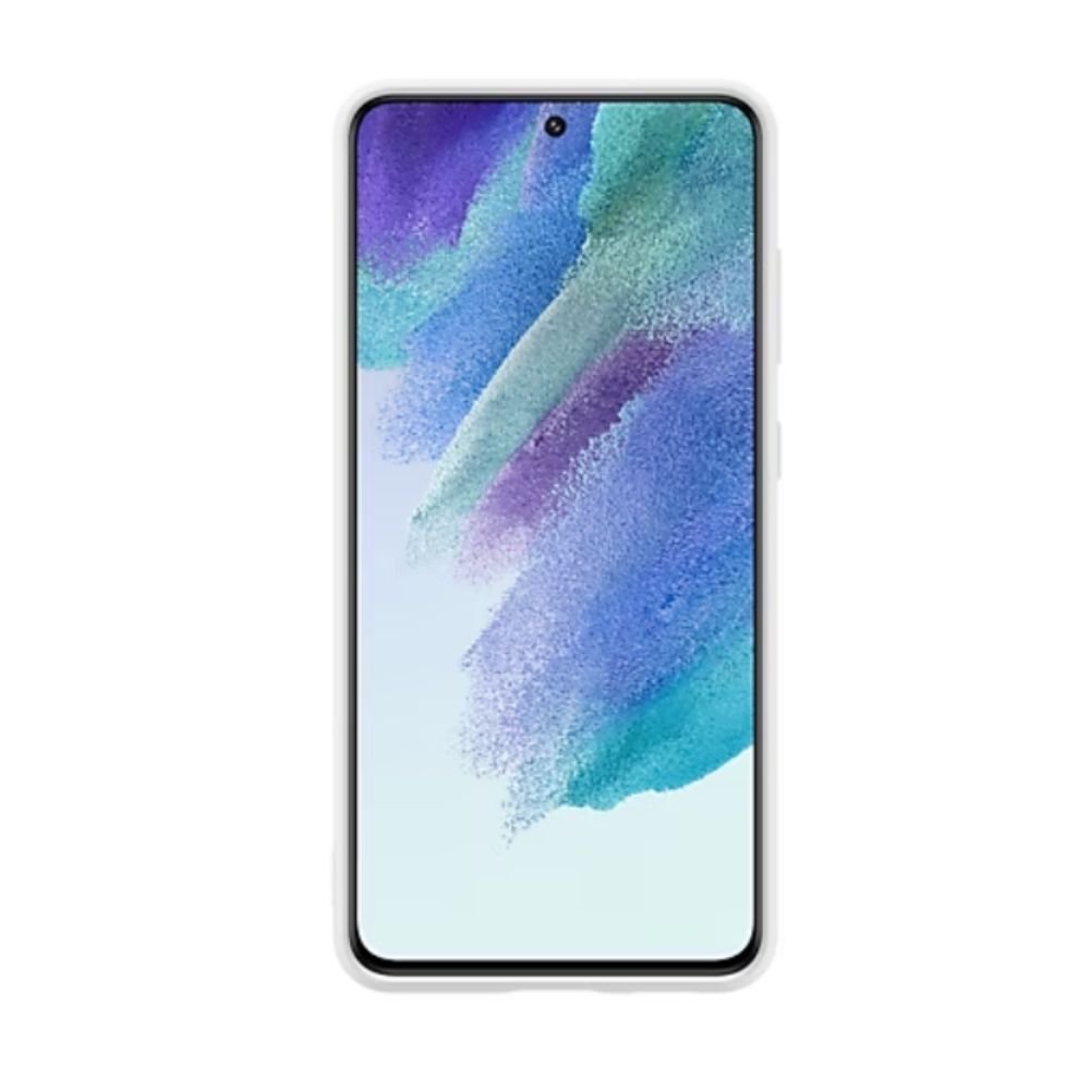 Capa Samsung Silicone Branca Galaxy S21 Fe