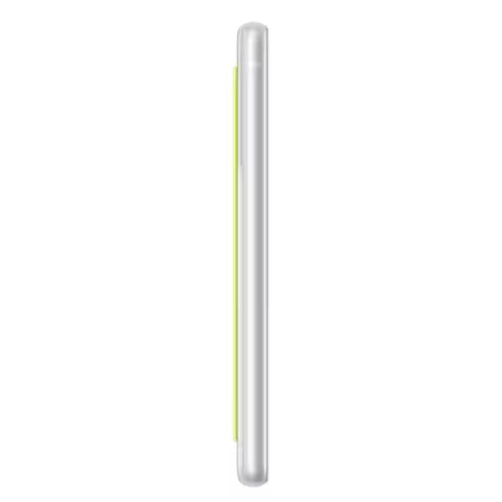 Capa Samsung Silicone/ Policarbonato Translucida Branca Com Cinta Galaxy S21 Fe