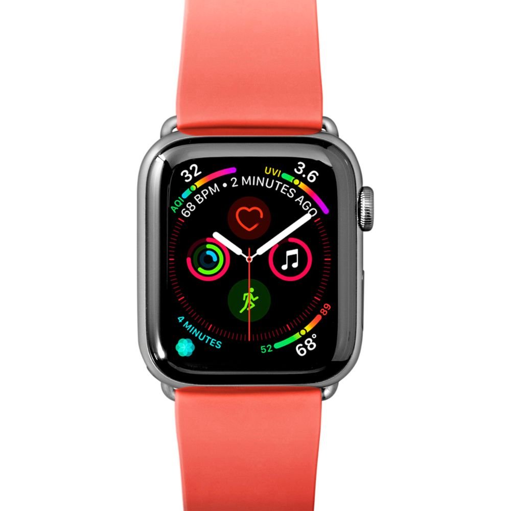 Pulseira Para Apple Watch 38/40MM Active Em TPU Coral