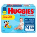 Fralda Huggies Mega 58 Unidades