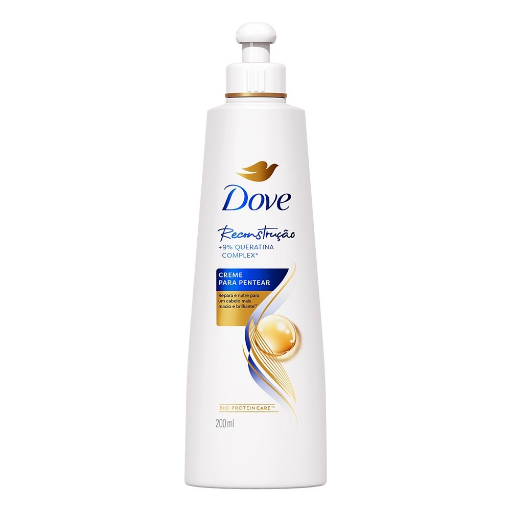 Creme para Pentear Dove Reconstrução + 9% Queratina Complex 200ml