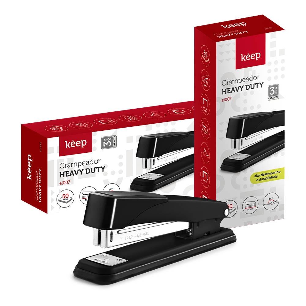 Grampeador Full Strip 50 fls Keep - EI007