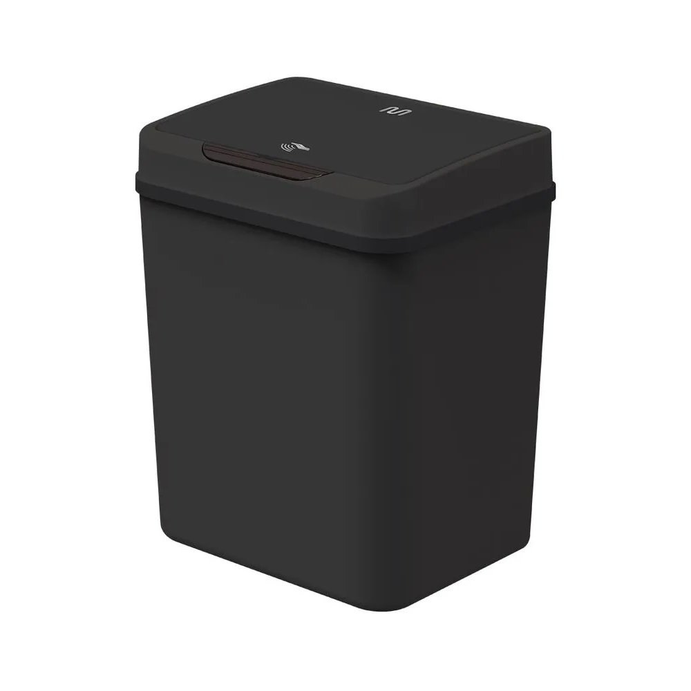 Lixeira Automatica Com Sensor De Aproximação 9 Litros Preto Ei080, Multilaser