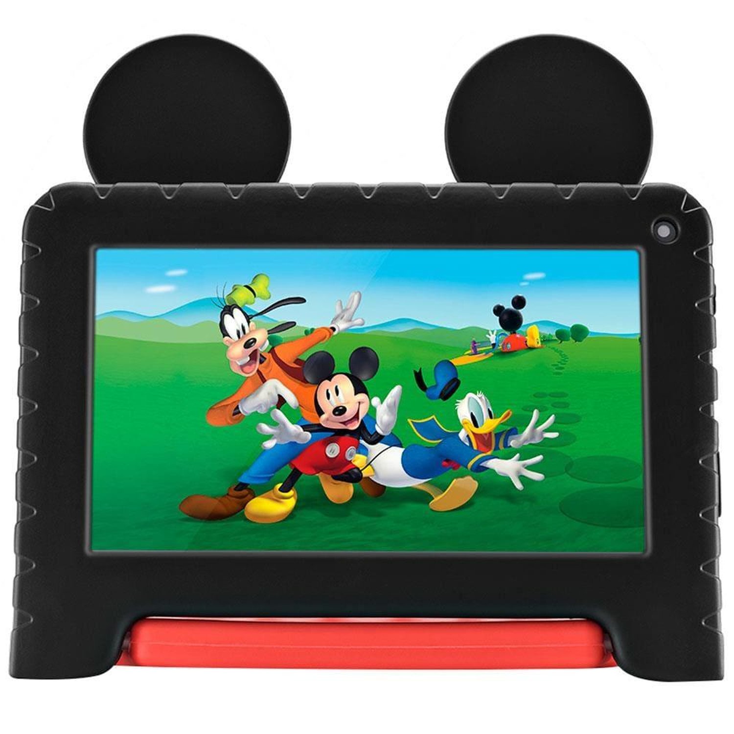 Tablet Infantil Multi Mickey Nb413 7¿ Android 13 Quad-Core 64Gb Preto/Vermelho