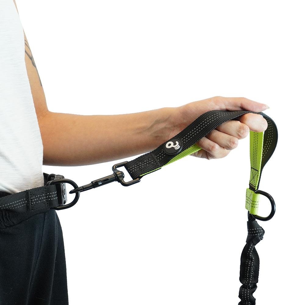 Guia Hands Free Preto e Verde 2,5 x 150 Mimo - PP050