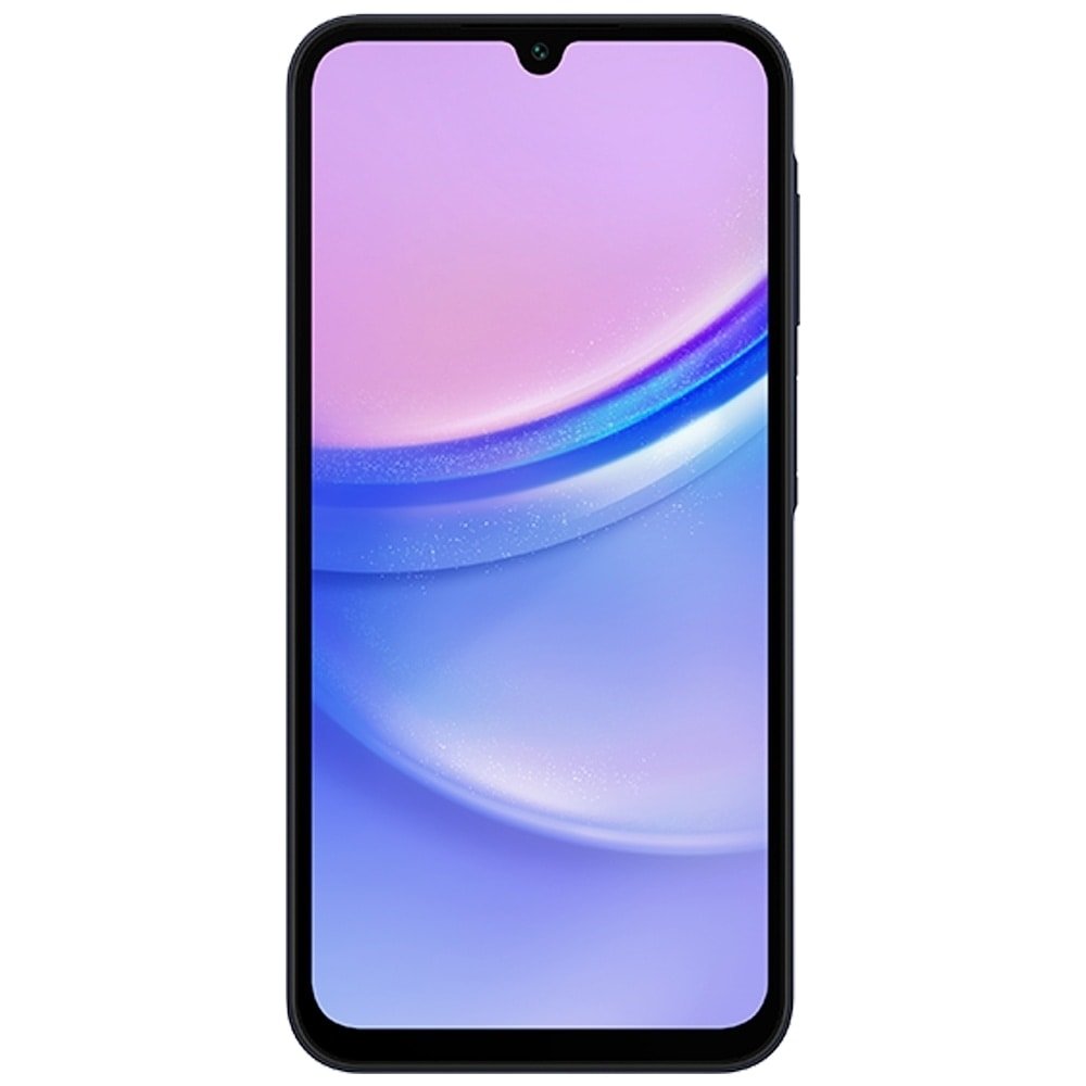 Smartphone Samsung Galaxy A15 A155M Azul Escuro - Tela 6.5", Wi-Fi+NFC, Câm. Traseira Tripla, Câm.Frontal 13MP, 8GB RAM, 256GB