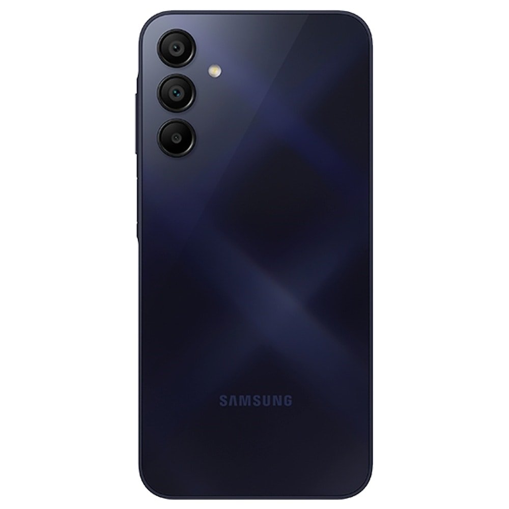 Smartphone Samsung Galaxy A15 A155M Azul Escuro - Tela 6.5", Wi-Fi+NFC, Câm. Traseira Tripla, Câm.Frontal 13MP, 8GB RAM, 256GB