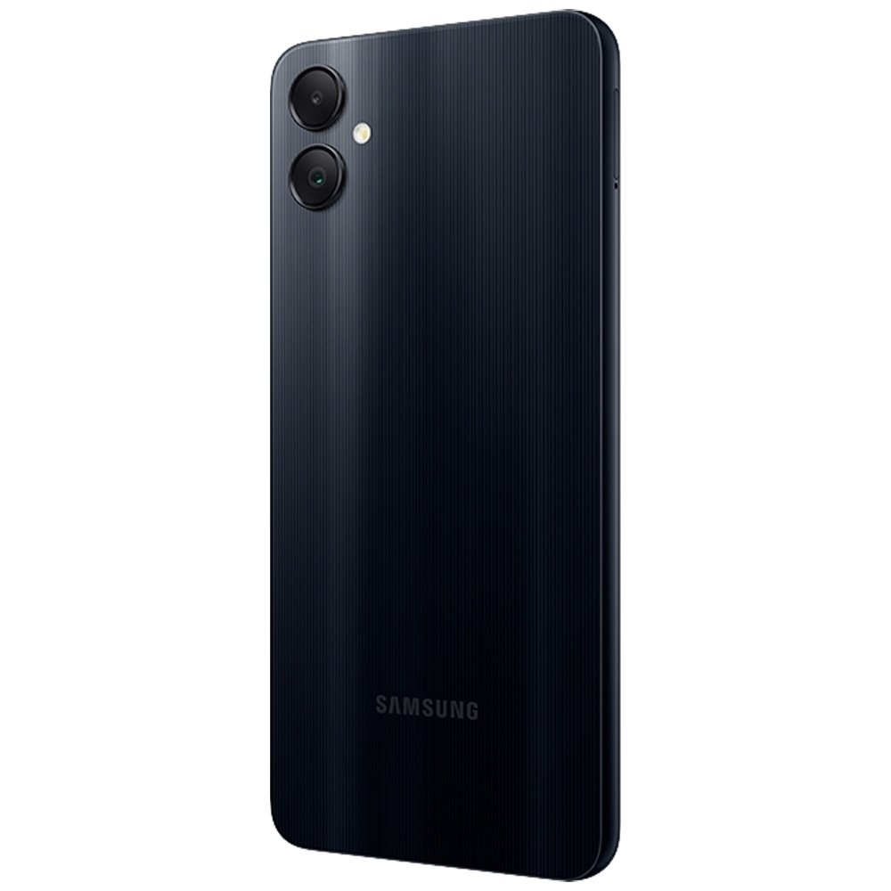 Smartphone Samsung Galaxy A05 A055M Preto - Tela 6.7", Wi-Fi+4G, Câm. Traseira Dupla, Câm. Frontal 8MP, 4GB RAM, 128GB