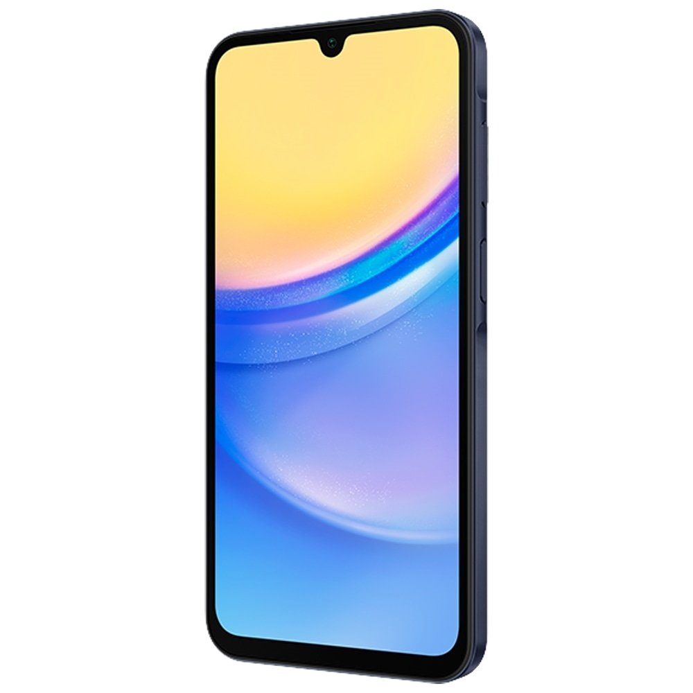 Smartphone Samsung Galaxy A15 5G A156M Azul Escuro | Tela 6.5", 5G+WiFi+NFC,Câm.Traseira Tripla,Câm.Frontal 13MP,4GB RAM,128GB